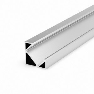 LED Profile in silber P3-1 100CM ohne Abdeckung für LED Streifen bis