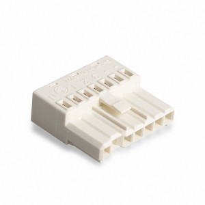 Wago 267-501 | Buchsenteil Buchsenteil; 7-polig; 2,50 mm²; weiß