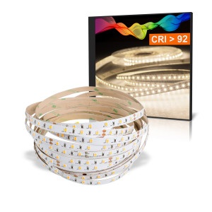 LED Strip 2835 Neutralweiß (4000k) CRI 92 36W 5 Meter 24V IP20