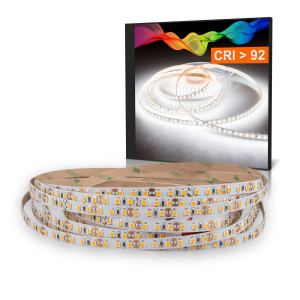 LED Strip 2835 Kaltweiß (5700k) CRI 92 72W 5 Meter 12V IP20