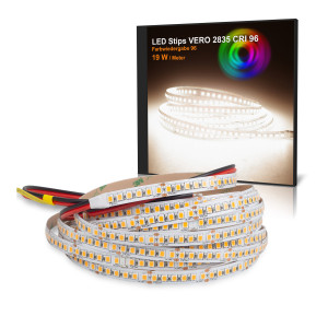LED Strip VERO Neutralweiß (4000k) CRI 96 96W 5 Meter 24V IP20