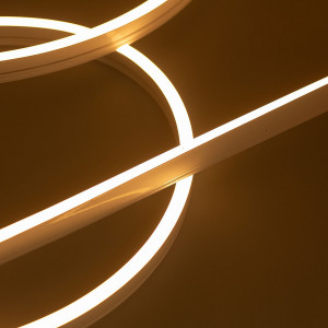 LED Neon Strips S03 Sideview 2700K Warmweiß 5 Meter 24V 45W IP67
