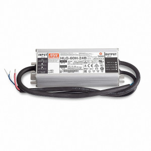 Mean Well HLG-60H-24B SNT 24V/DC/0-2,5A/ 60W IP67