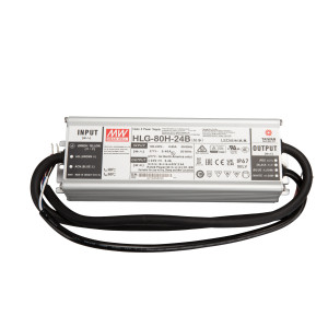 Mean Well HLG-80H-24B SNT 24V/DC/0-3,4A/ 81,6W IP67