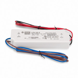 Mean Well LPV-35-5 SNT  5V/DC/0-5A/ 25W IP67