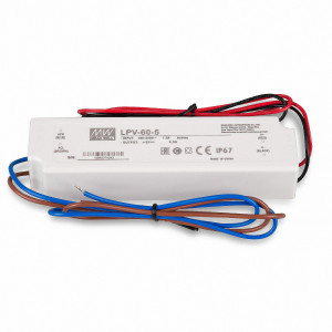 Mean Well LPV-60-5 SNT  5V/DC/0-8A/ 40W IP67