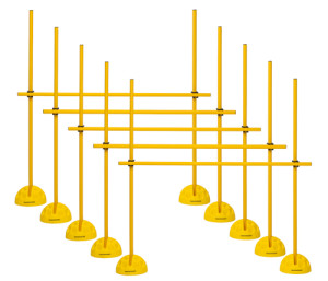 Set de 5 - Système de haies combinées (120 cm) - Couleur : jaune