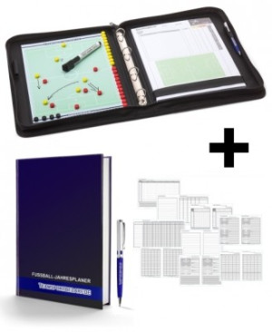 Trainer set 1 for soccer coach - trainer map + workbook