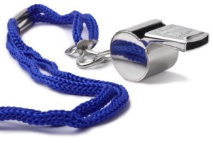 Coach and Referee whistle - metal