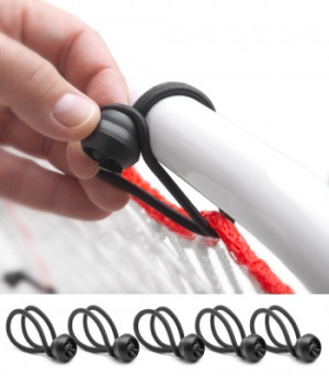 Conjunto de 5 tiras elásticas - para redes de rebounder