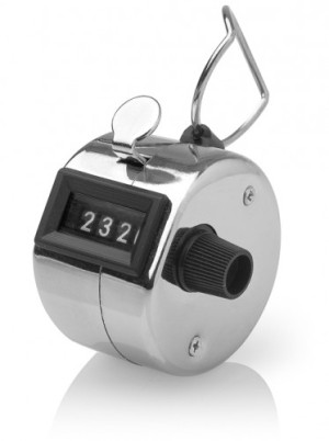 Tally counter - metal manual counter