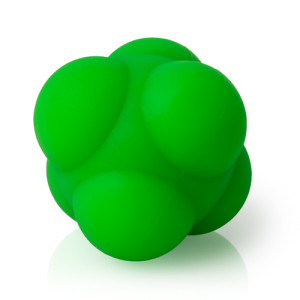 Pallone midi T-PRO per migliorare la reazione (10 cm) - Colore: verde