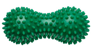 Bola de amendoim para ouriços (bola de massagem) 15x7 cm - Cor: verde