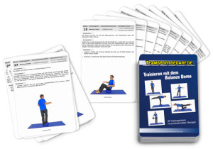 Trainingskarten - "Trainieren mit dem Balance Dome" (30 Workouts)