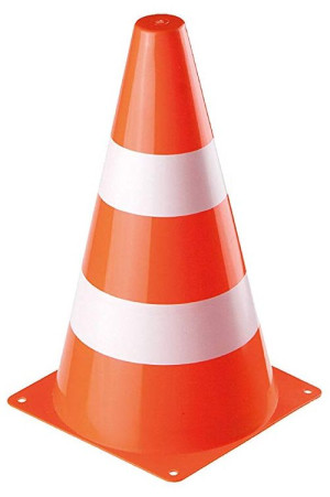 Cone de trânsito (cone de aviso) - Altura: 23 cm