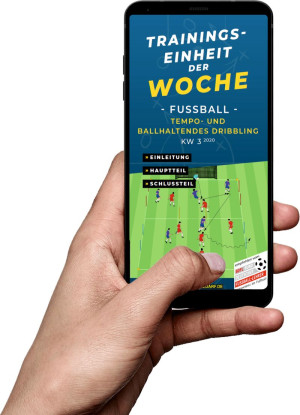 Download (KW 3) - Tempo- und ballhaltendes Dribbling (Fußball)