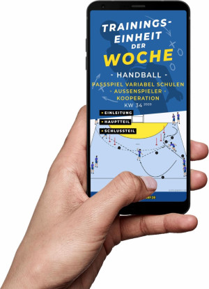 Download (KW 34) - Variables Passspiel - Außenspieler Kooperation (Handball)