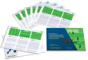 Fußball Trainingspläne (45 Übungen) - Herausspielen von Torchancen