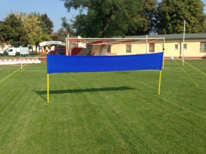 Sichtschutztuch für Torwart-Sichtblende - Farbe: Blau