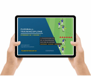 Download Fußball Trainingspläne (65 Übungen) - Stärker im 1 gegen 1