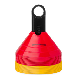 20x T-PRO Mini Agility cones - ø 17 cm