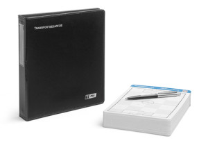 Pasta de arquivo T-PRO CoachCard (em pele) – Formato A5