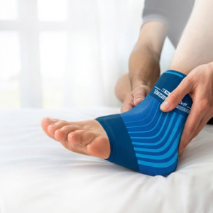 T-PRO CoolCuff: 2-in-1 herbruikbare enkelbrace - 2 maten
