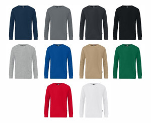 JAKO Sweat Organic - 10 Farben, 8 Größen
