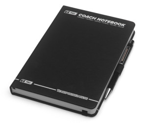 T-PRO Coach Notebook A5, Hard Cover - Fußball