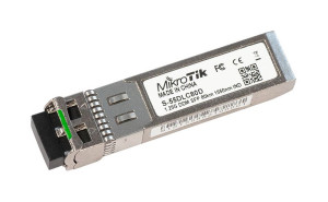 MikroTik SFP Transceiver S-55DLC80D, SM, 80km, 1.25G