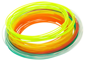 XYZ Printing Xyzprinting 3d Pen PLA 1.75 Mm Filament 216 G - 6 Tilfældige Farver