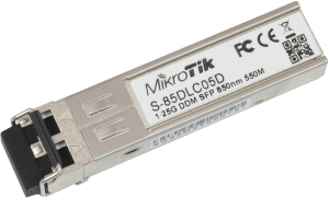 MikroTik SFP module S-85DLC05D, MM, 550m, 1.25G