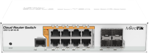MikroTik Cloud Router Switch - CRS112-8P-4S-IN