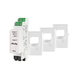 Shelly Pro 3EM Stromwandler v2 –  inkl. 120A & 400A