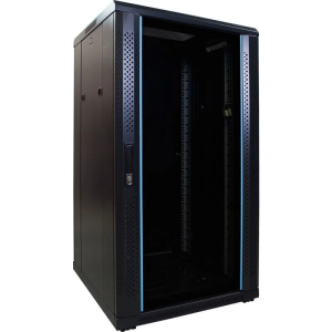 OMG Serverschrank - 22 HE 19”, Glastür, 600 x 600 x 1200mm