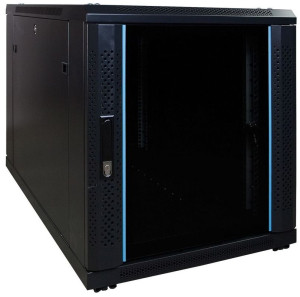 OMG Serverschrank - 12 HE, Glastür, 600 x 1000 x 720mm