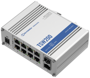 Teltonika TSW200 – unmanaged Gigabit Switch 8 Ports