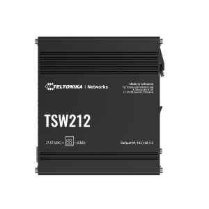 Teltonika TSW212 – managed L2/L3 Switch 8× Gigabit + 2× SFP