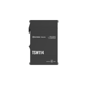 Teltonika TSW114 – kompakter 5× Gigabit DIN-Rail Switch