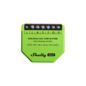 Shelly Unterputz Dimmer Gen3 – smarte Lichtsteuerung