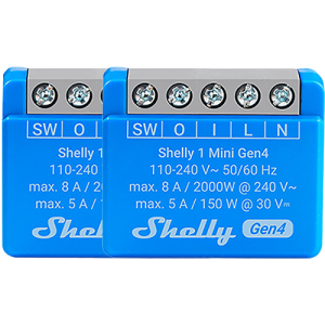 Shelly 1 Mini Gen4 – Kompakter WLAN Schaltaktor