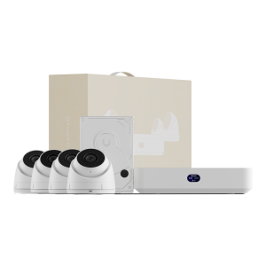 Ubiquiti UNVR-Instant Kit – NVR + 4x G5 Turret Ultra + 1TB HDD