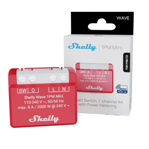 Shelly Wave 1PM Mini LR – Z-Wave Long Range Schaltaktor