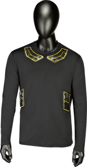 BAUER Elite Padded LS Base Layer Top Senior
