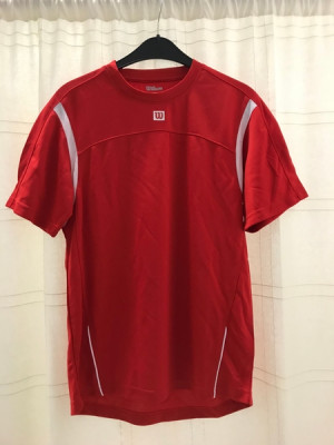 Wilson Herren T-Shirt Club rot/weiß WRE10170014