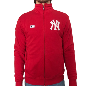NEW YORK YANKEES EMBROIDERY HELIX TRACK JKT HERREN