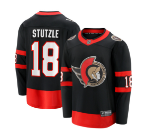 Fanatics Official Licensed Jersey Ottawa Senators #18 STÜTZLE