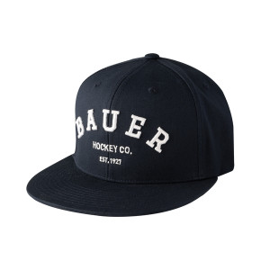 BAUER S26 Hockey Co. Flat Brim Snapback Cap Senior