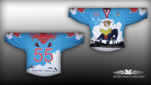 Eishockeytrikots Metzen Profiqualität für nur EUR 39,95 pro Trikot!