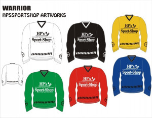 Warrior Spezial Trainingstrikot HP´s Sport Shop Edition